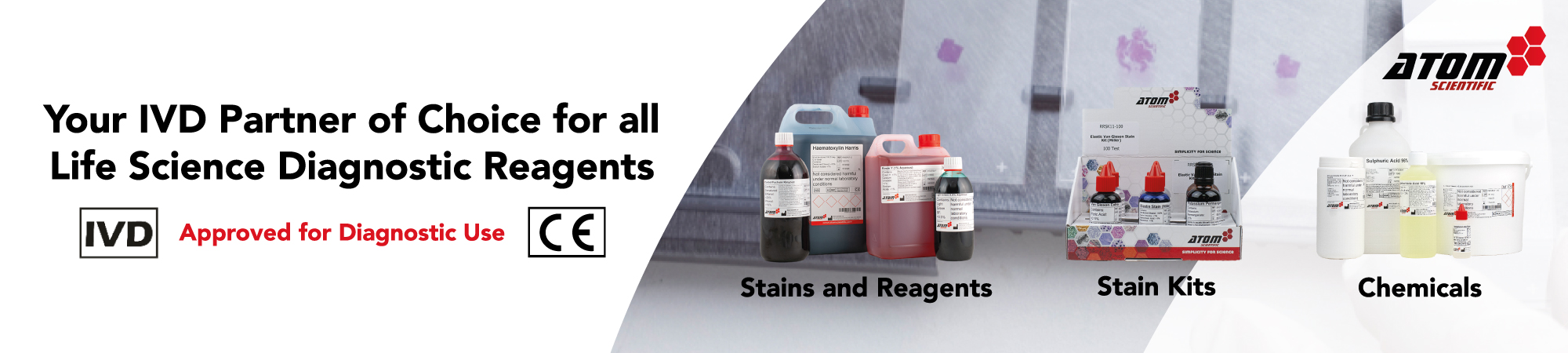 Your IVD Partner of Choice for all Life Science Diagnostic Reagents